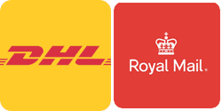 DHL and Royal Mail Logos